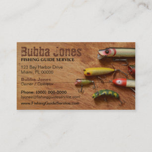 Fishing Lures Business Card