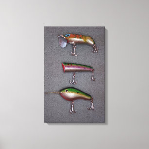 Fishing Lures Canvas Print