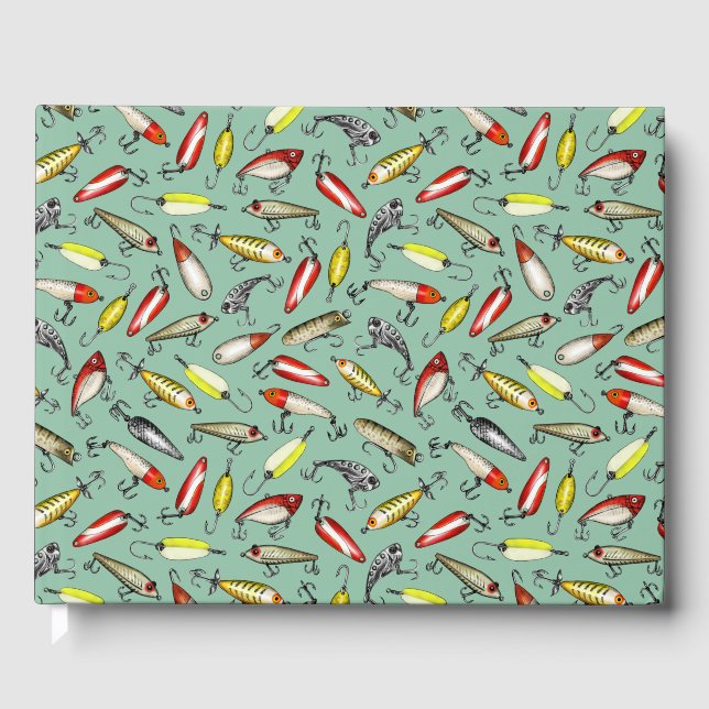 Fishing Lures Guest Book (Front)