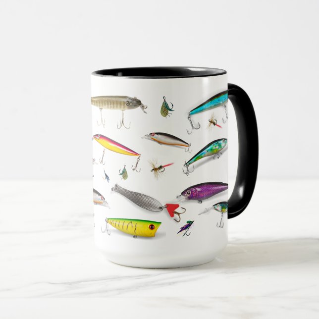 Fishing Lures Mug (Front Right)