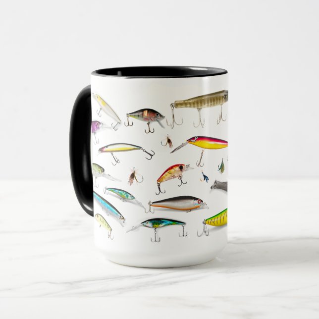 Fishing Lures Mug (Front Left)