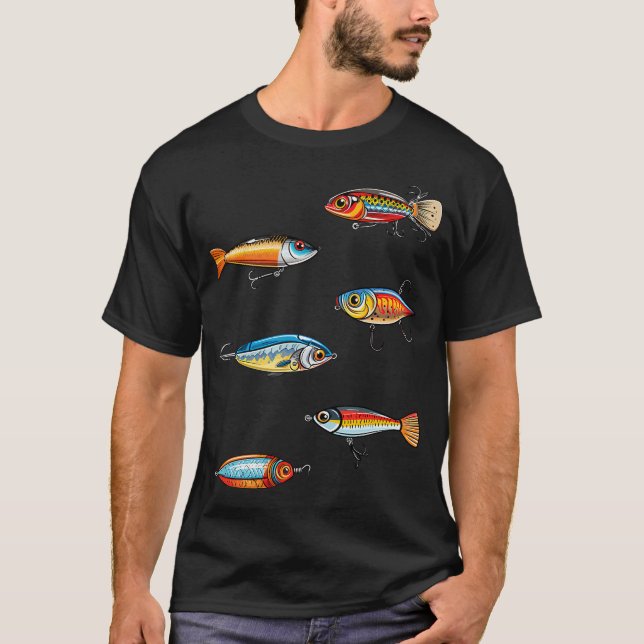 Fishing Lures T-Shirt (Front)