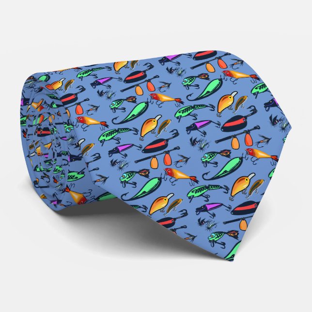Fishing Lures Tie (Rolled)