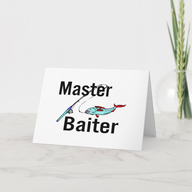 Fishing Master Baiter Card (Front)
