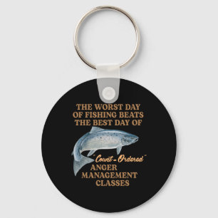 Fishing Meme Worst Day Of Fishing Beats The Best D Key Ring