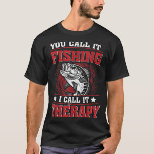 Fishing Mens Reel Cool Fish Papa Dad Fisherman Out T-Shirt