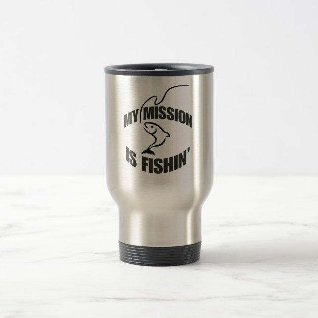FISHING MISSION TRAVEL MUG (Center)