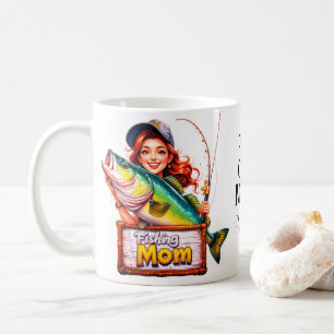 Fishing Mom Coffee Mug