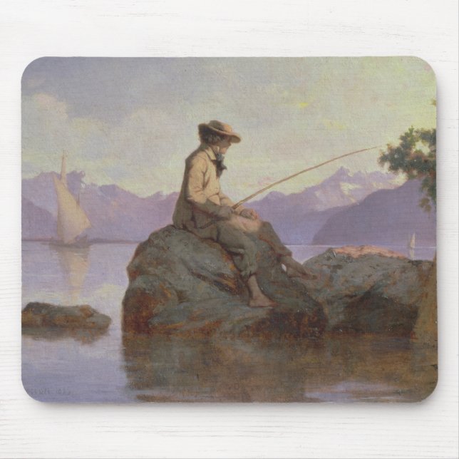 Fishing Mouse Mat (Front)