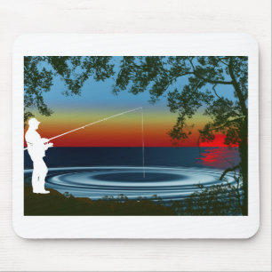 Fishing Mouse Mat