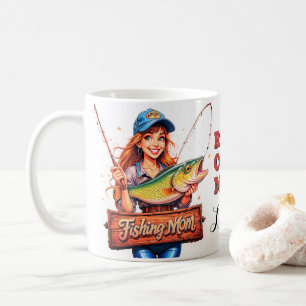 Fishing Mum Fish Quote Coffee Mug