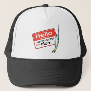 Fishing Mum  Hello Trucker Hat