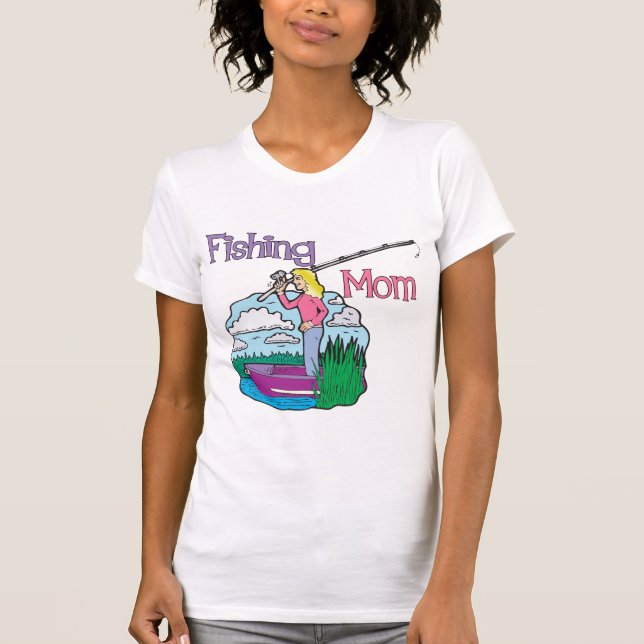 Fishing Mum T-Shirt (Front)