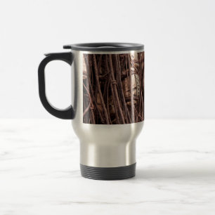 Fishing net travel mug