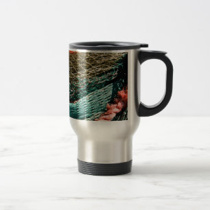 Fishing nets travel mug