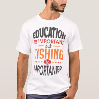 Fishing Over Facts - 'Importanter' Tee for Anglers