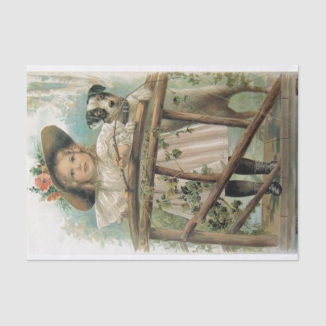 Fishing Pals Tissue Paper (Front)