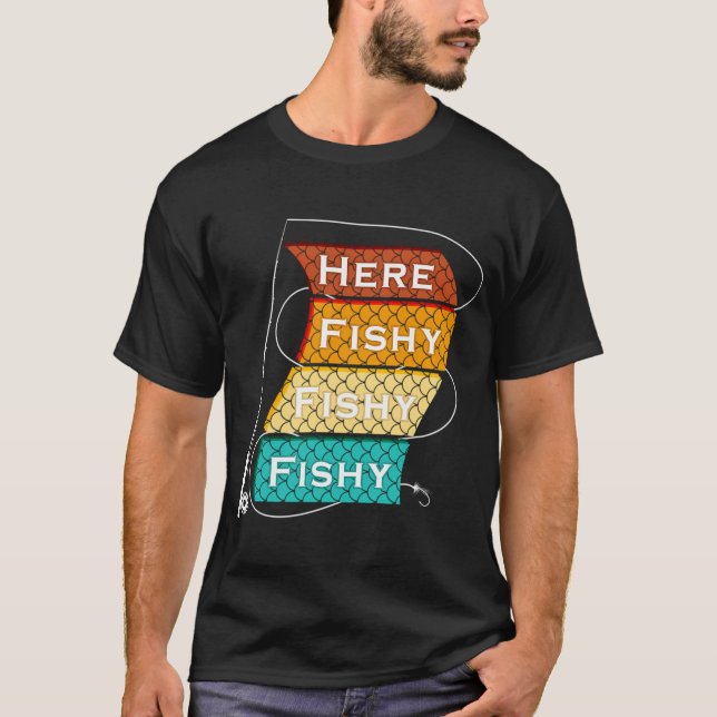 Fishing Papa T-Shirt (Front)