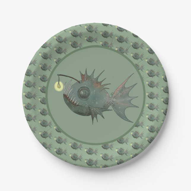 fishing paper plate (Front)