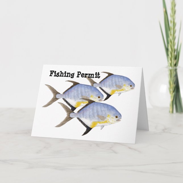 Fishing Permit Card (Front)