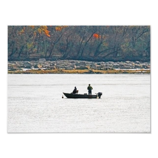 Fishing Photo Print (Front)
