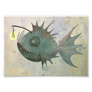 fishing photo print