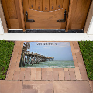 Fishing Pier by Shirley Taylor Doormat
