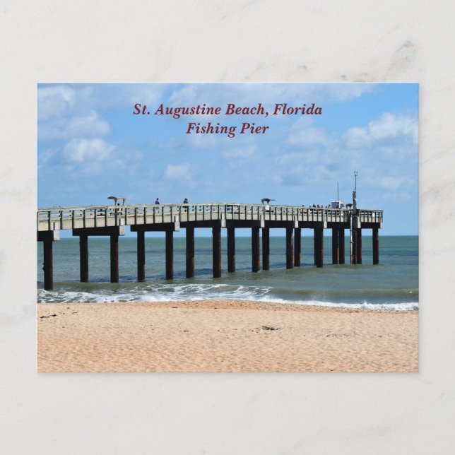 Fishing Pier Postcard (Front)