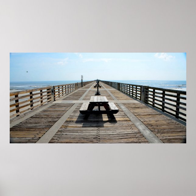 Fishing Pier Poster (Front)
