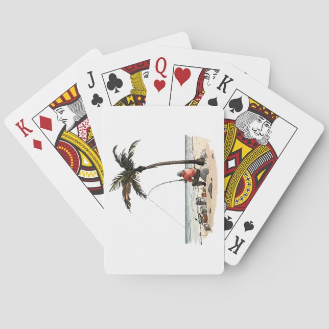Fishing Playing Cards (Back)