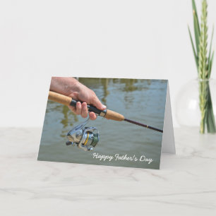 Fishing Pole Father's Day Card
