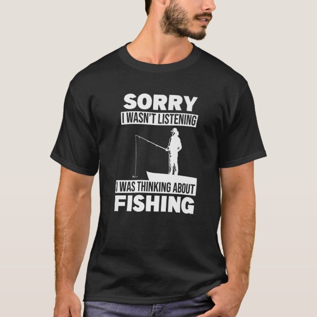 Fishing Pole Fish Fisherman Fisherwoman  Angling A T-Shirt (Front)