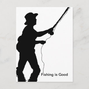 Fishing Postcard