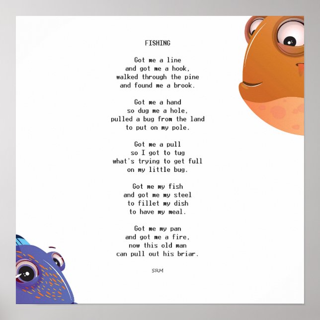 Fishing Poster (Front)