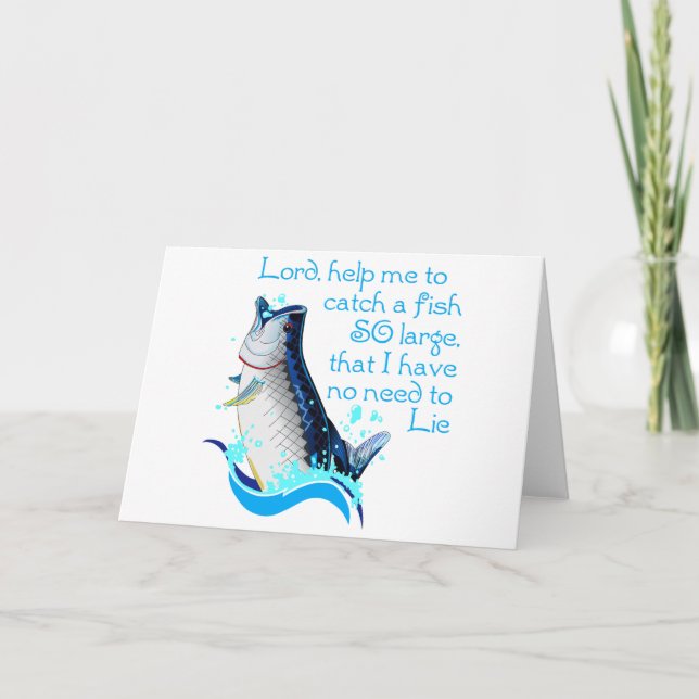 Fishing Prayer Card (Front)