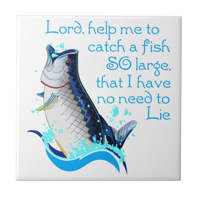 Fishing Prayer Tile (Front)