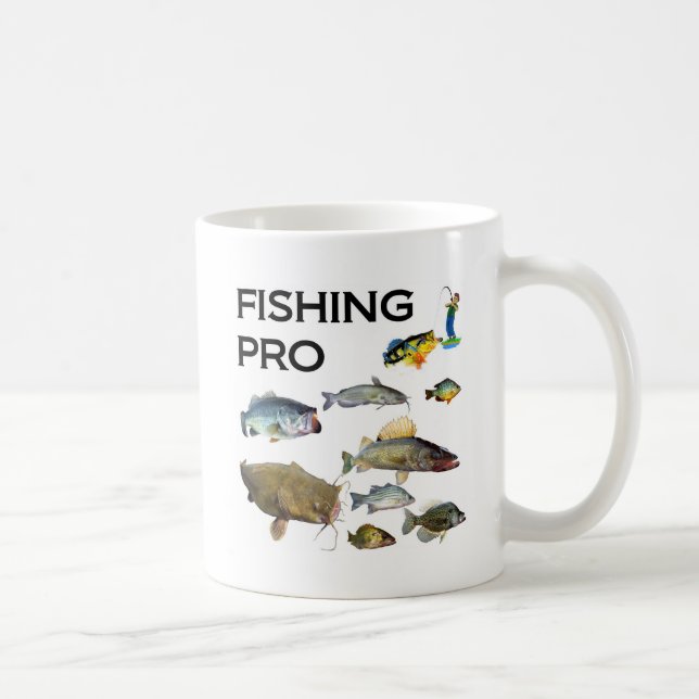 Fishing Pro Coffee Mug (Right)