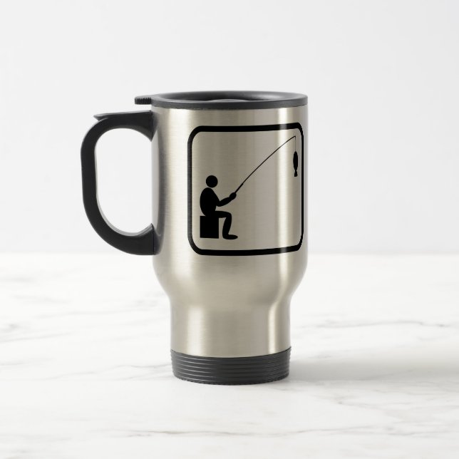 Fishing Pro Travel Mug (Left)