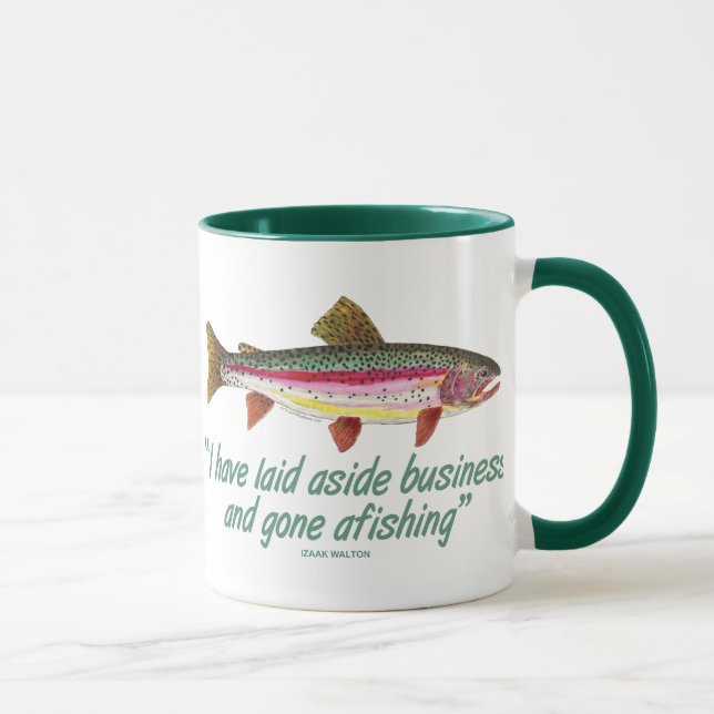 Fishing Quote Mug (Right)
