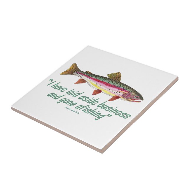 Fishing Quote Tile (Side)
