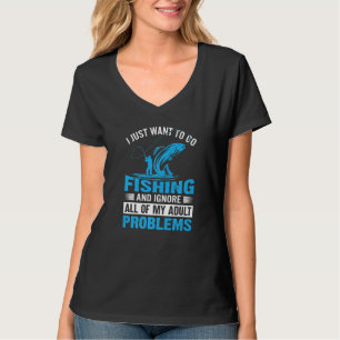 Fishing quotes for fisher man vintage fishing T-Shirt