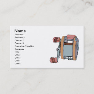 Fishing Reel Business Card