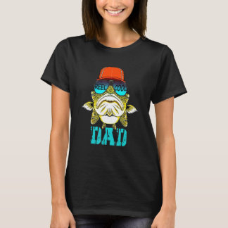 Fishing Reel Cool Dad Papa Dad  Father's Day Grand T-Shirt