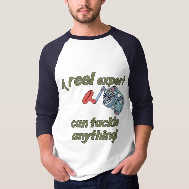 Fishing Reel Expert T-Shirt (Front)