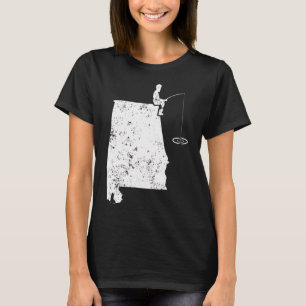 Fishing Retirement AL Trouth Fishing Bass Fishing T-Shirt