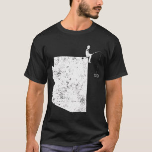 Fishing Retirement AZ Rainbow Trout Fishing Bass F T-Shirt