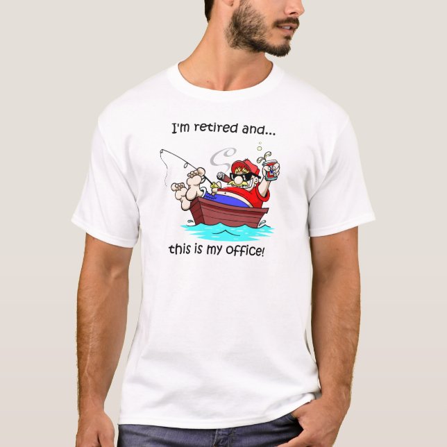 Fishing retirement T-Shirt (Front)