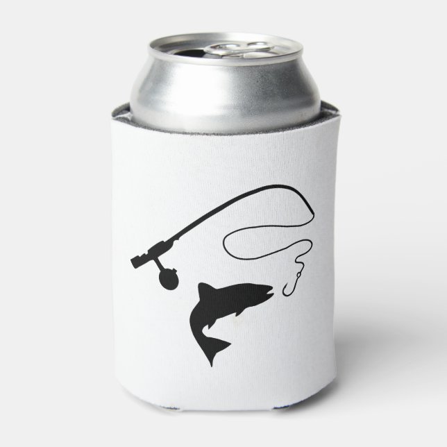 Fishing rod and fish can cooler (Can Front)