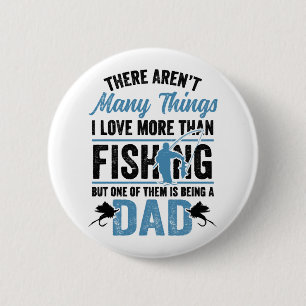 Fishing Rod Fisher Fish Fisherman Fishing Dad 6 Cm Round Badge