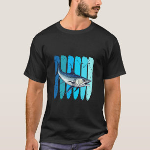 Fishing Saltwater Fish Retro Barracuda Fish Lover T-Shirt